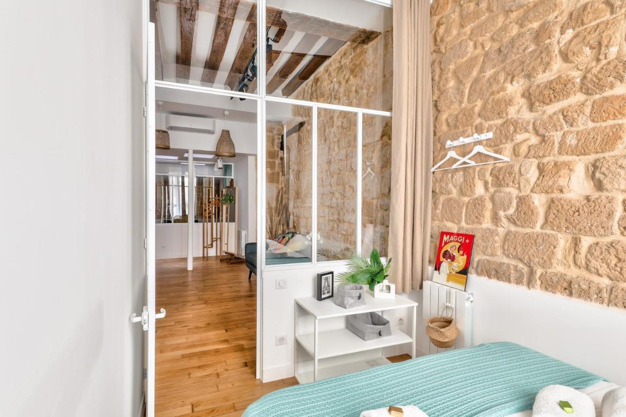 New Stunning 4 Bdrs Apt, With Ac - Le Marais Париж Екстериор снимка